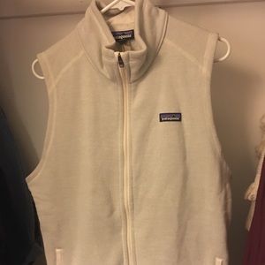 Patagonia cream vest